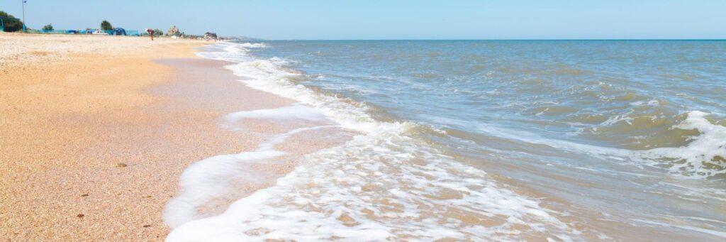 Море, дом под ключ у моря, станица Голубицкая, Азовское море